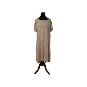 3XL LuLaRoe Carly Swing Dress NEW Heathered Olive Soft